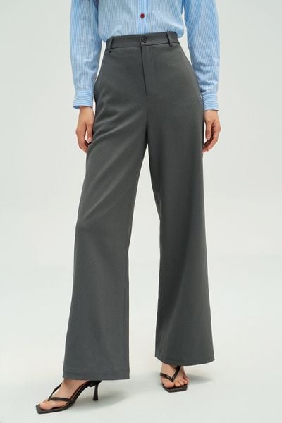 Quần ống rộng tàn basic