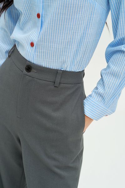 Quần ống rộng tàn basic