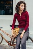  Top len đỏ đô tay dài kéo khoá cổ 