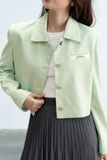  Áo blazer tech xanh mint 