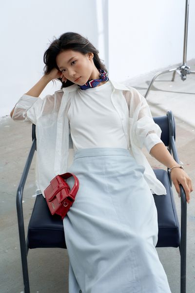 Áo tank top thun trắng