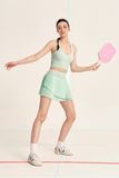  Áo tank top thể thao macaron - xanh light lemon 