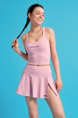  Áo top thể thao Flexa - Hồng Powder Pink 