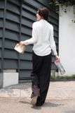  Quần suông basic màu đen 