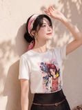  Áo T-shirt trắng in Nàng Tấm 