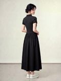  Đầm polo midi thun poplin 