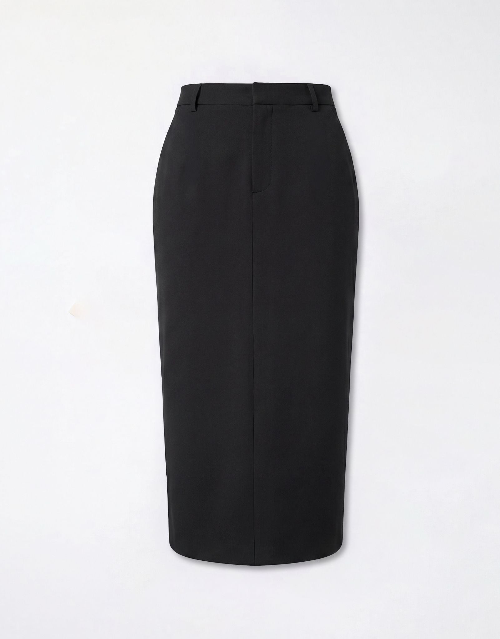 Chân váy Midi Basic Đen 
