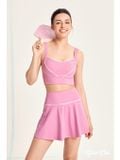  Áo tank top linevibe - hồng phấn 