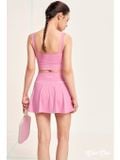  Áo tank top linevibe - hồng phấn 