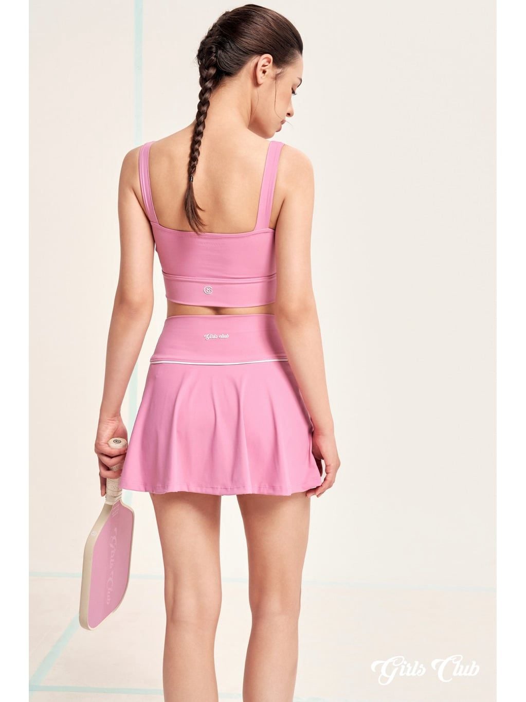  Áo tank top linevibe - hồng phấn 