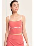  Áo crop top dynamic - cam electric orange 