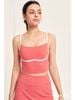 Áo crop top dynamic - cam electric orange