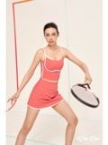  Áo crop top dynamic - cam electric orange 