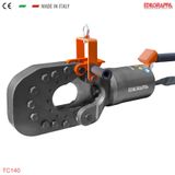 Máy cắt cáp viễn thông Ø 140 mm, lực cắt 550 kN Edilgrappa TC140