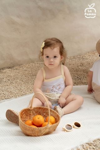  Bộ sát nách La Pomme vườn cổ tích của thỏ con 