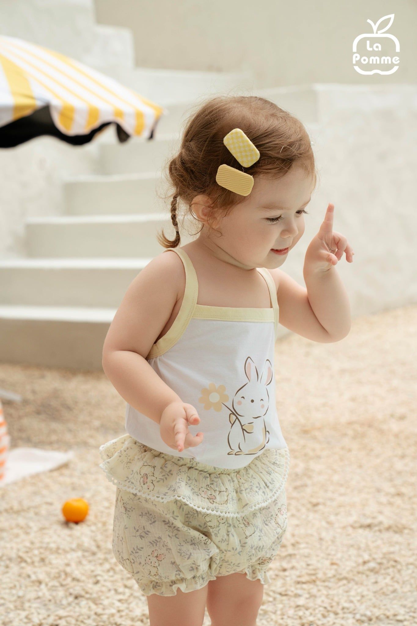  Bộ sát nách La Pomme vườn cổ tích của thỏ con 