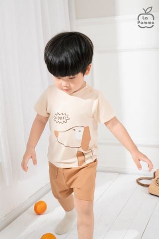  Bộ cộc tay La Pomme đôi tai của cún con 