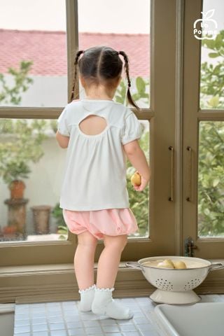  Bộ cộc tay La Pomme phối bèo thiên nga hoạt bát 