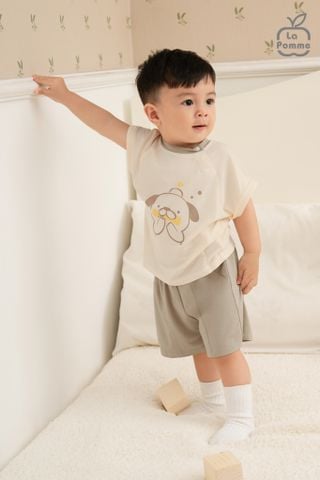  Bộ cộc tay La Pomme cún yêu dự tiệc 