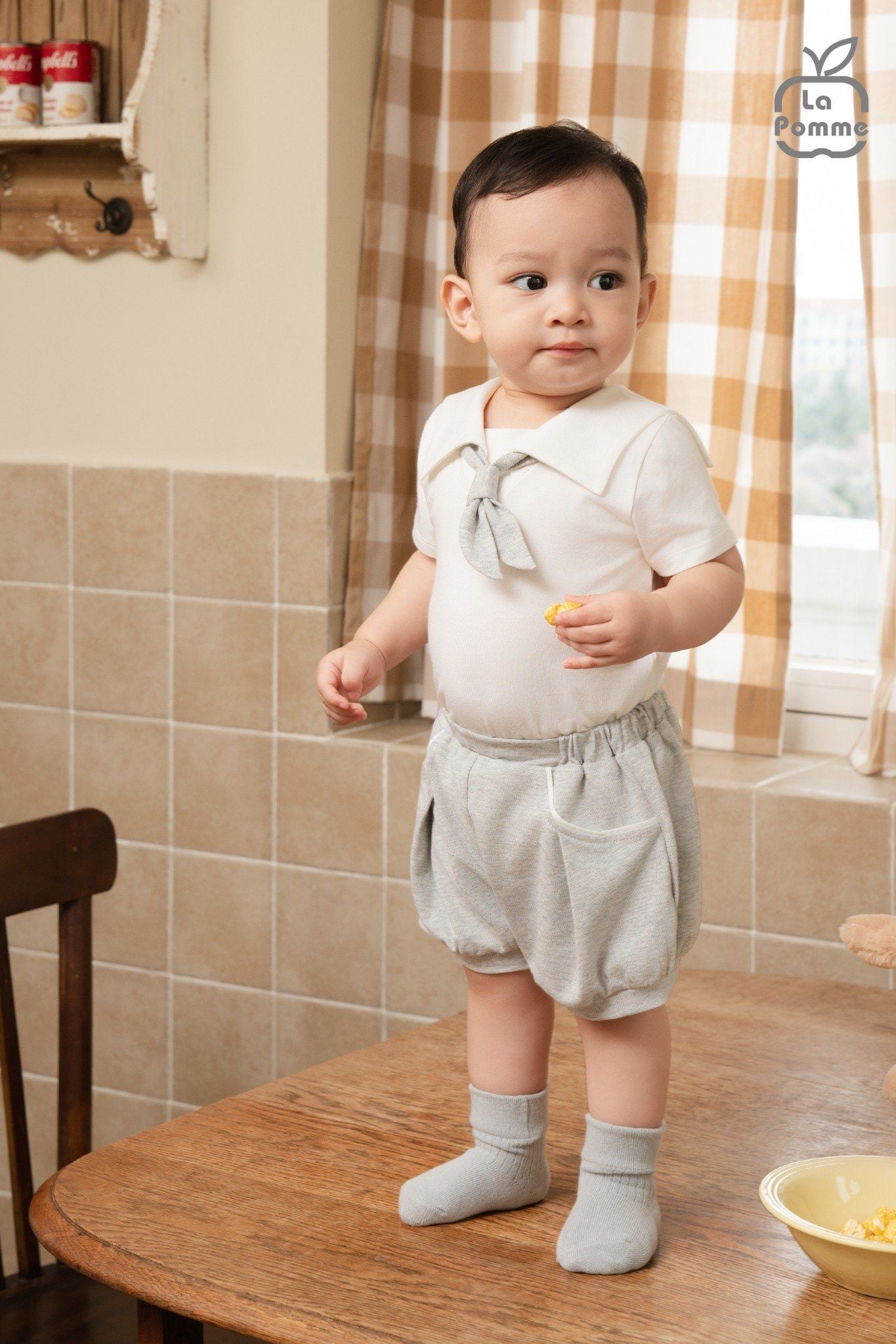  Bộ cộc tay La Pomme chào ngày mới vui nhộn 