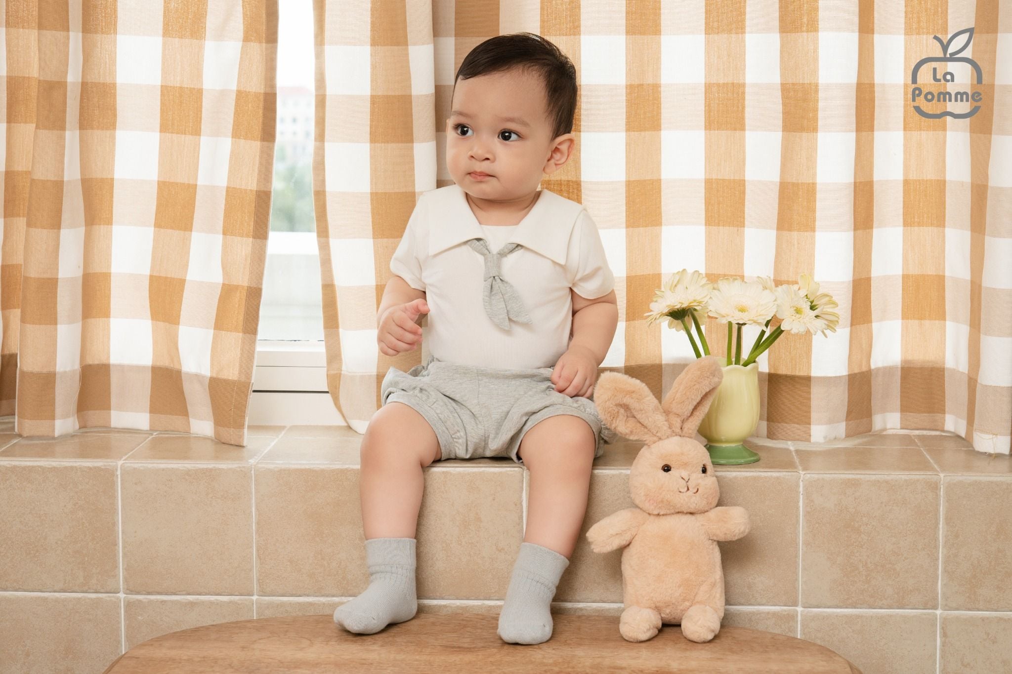  Bộ cộc tay La Pomme chào ngày mới vui nhộn 