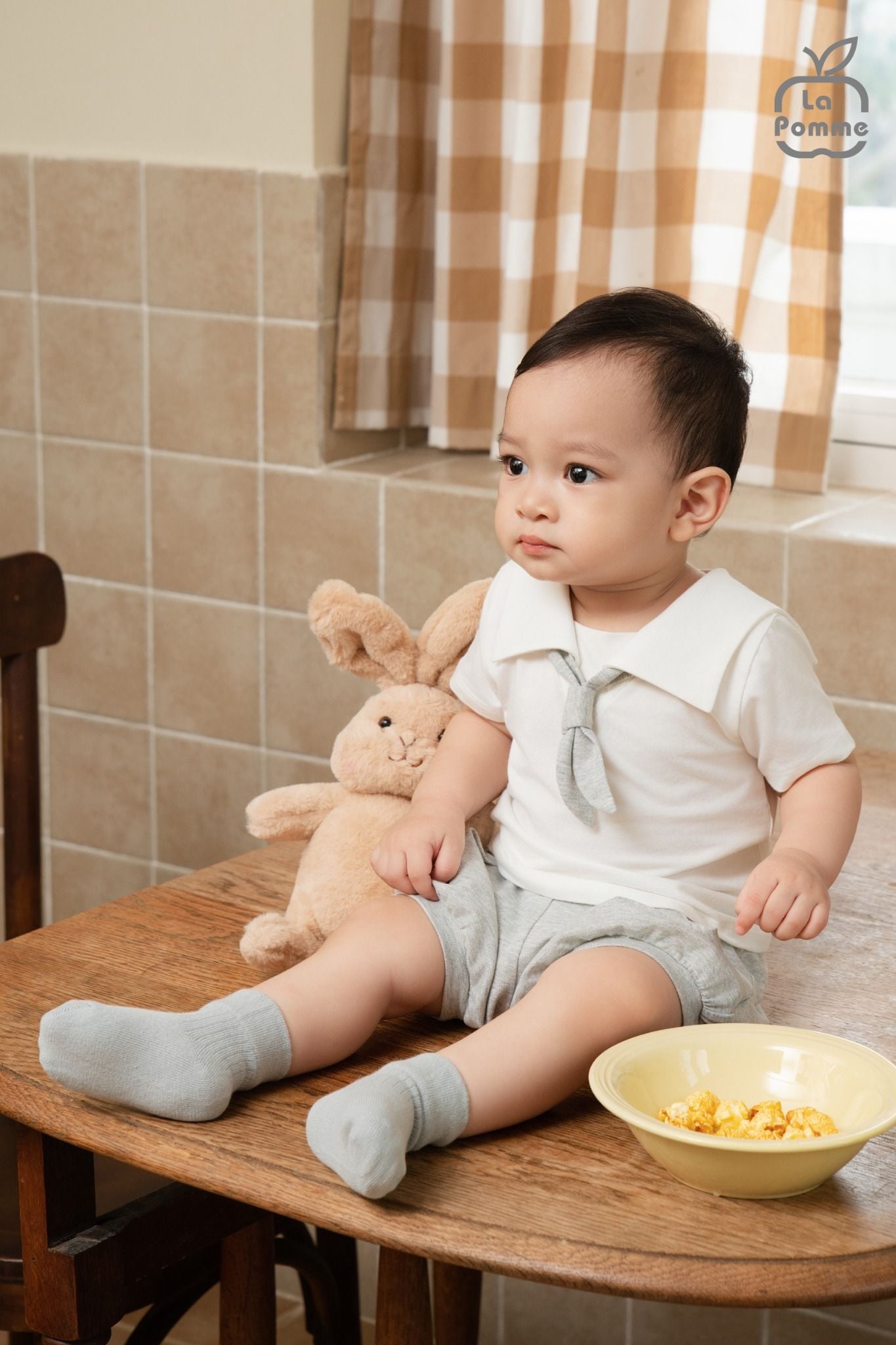  Bộ cộc tay La Pomme chào ngày mới vui nhộn 