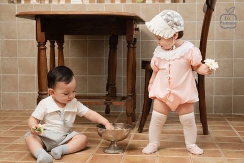  Bộ cộc tay La Pomme chào ngày mới vui nhộn 