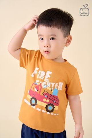  Bộ cộc tay La Pomme mảng màu thời trang 