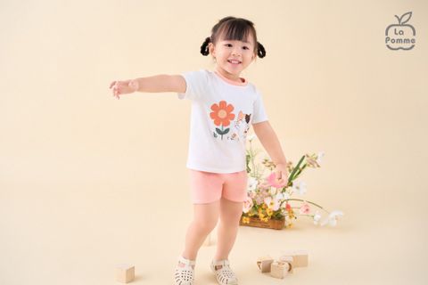  Bộ cộc tay La Pomme chạm êm mùa hè 