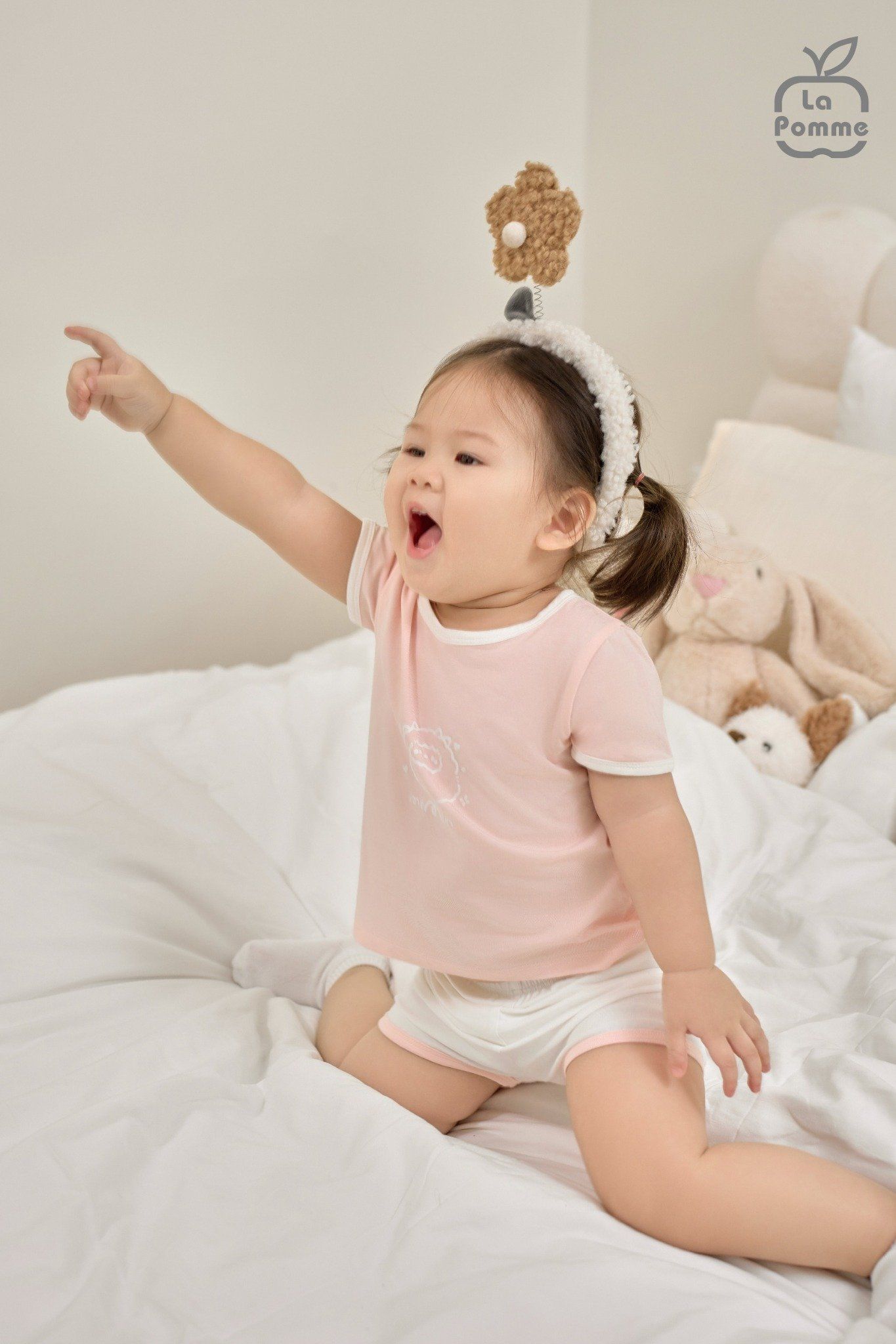  Bộ cộc tay La Pomme họa tiết sinh động 