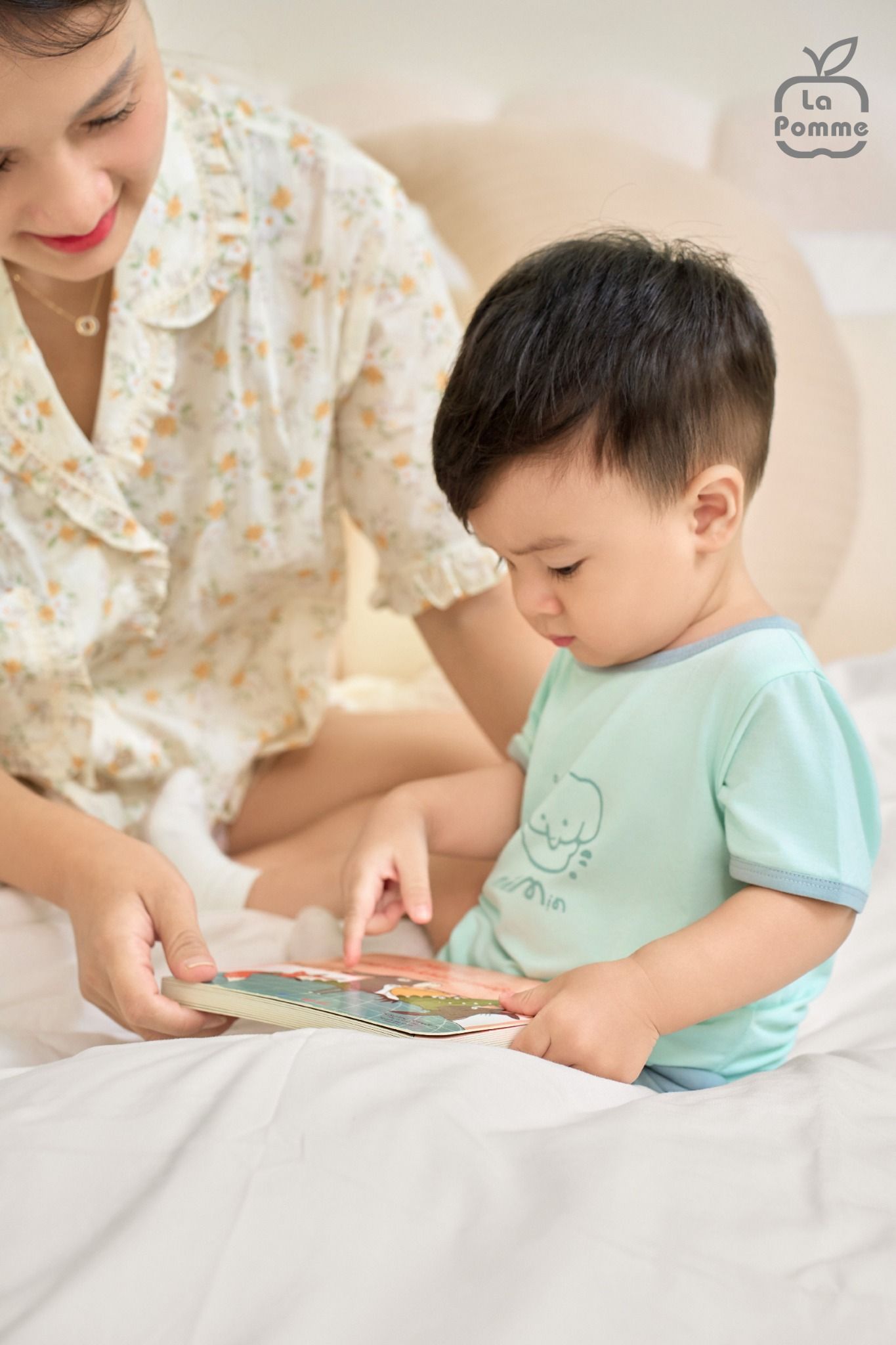  Bộ cộc tay La Pomme họa tiết sinh động 