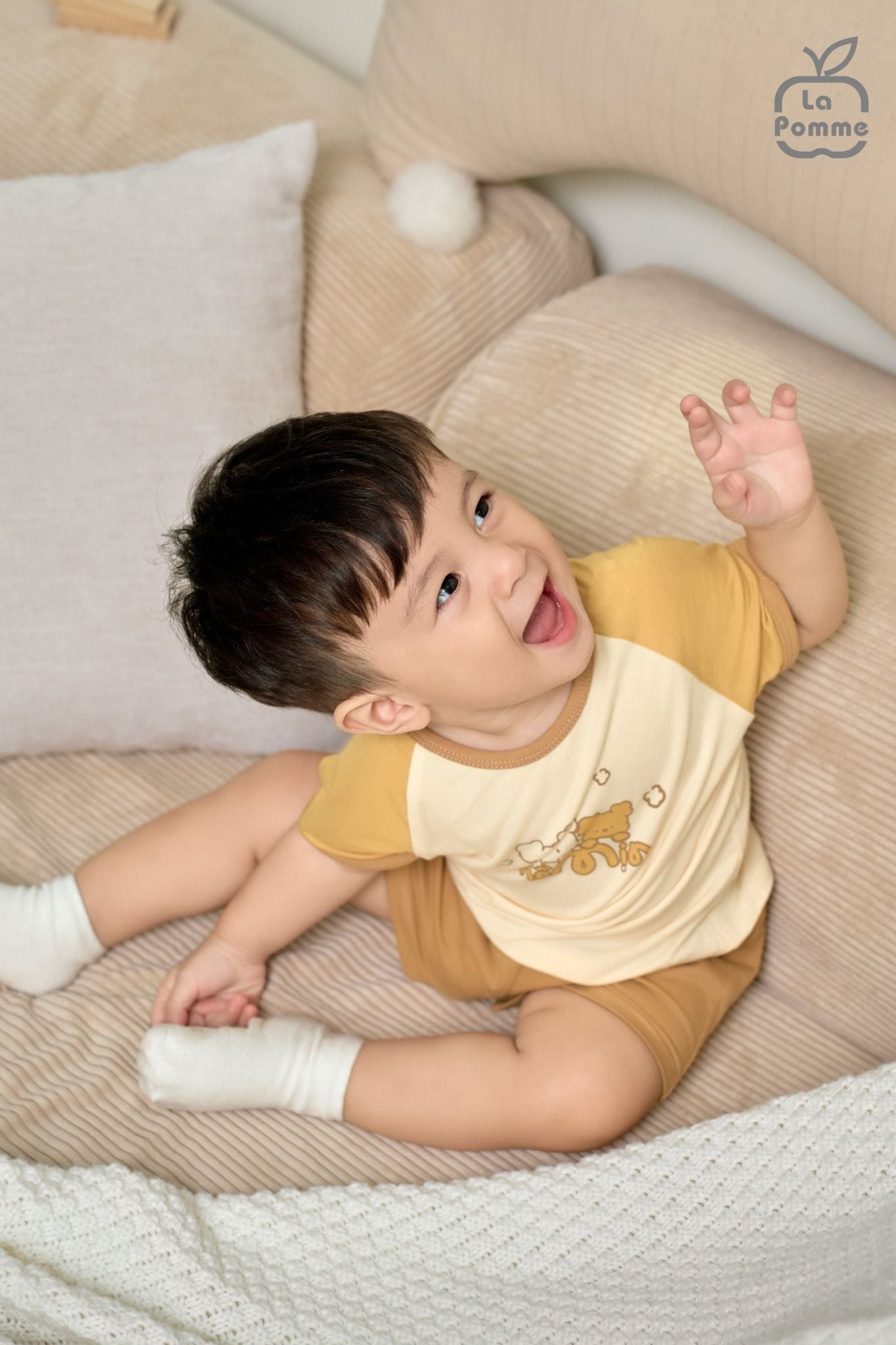  Bộ cộc tay La Pomme êm dịu 