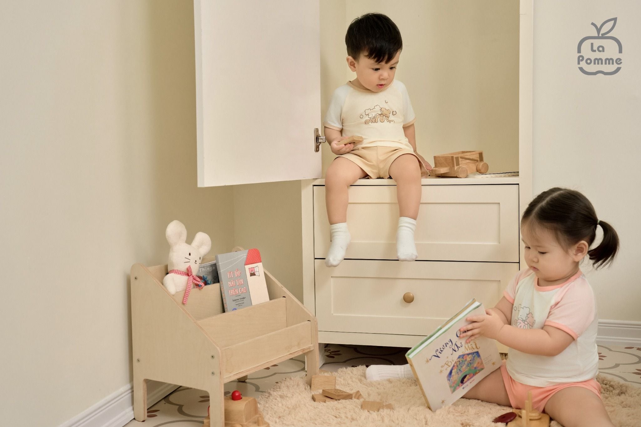  Bộ cộc tay La Pomme êm dịu 