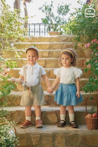  Bộ cộc tay La Pomme Mùa hè dễ chịu 