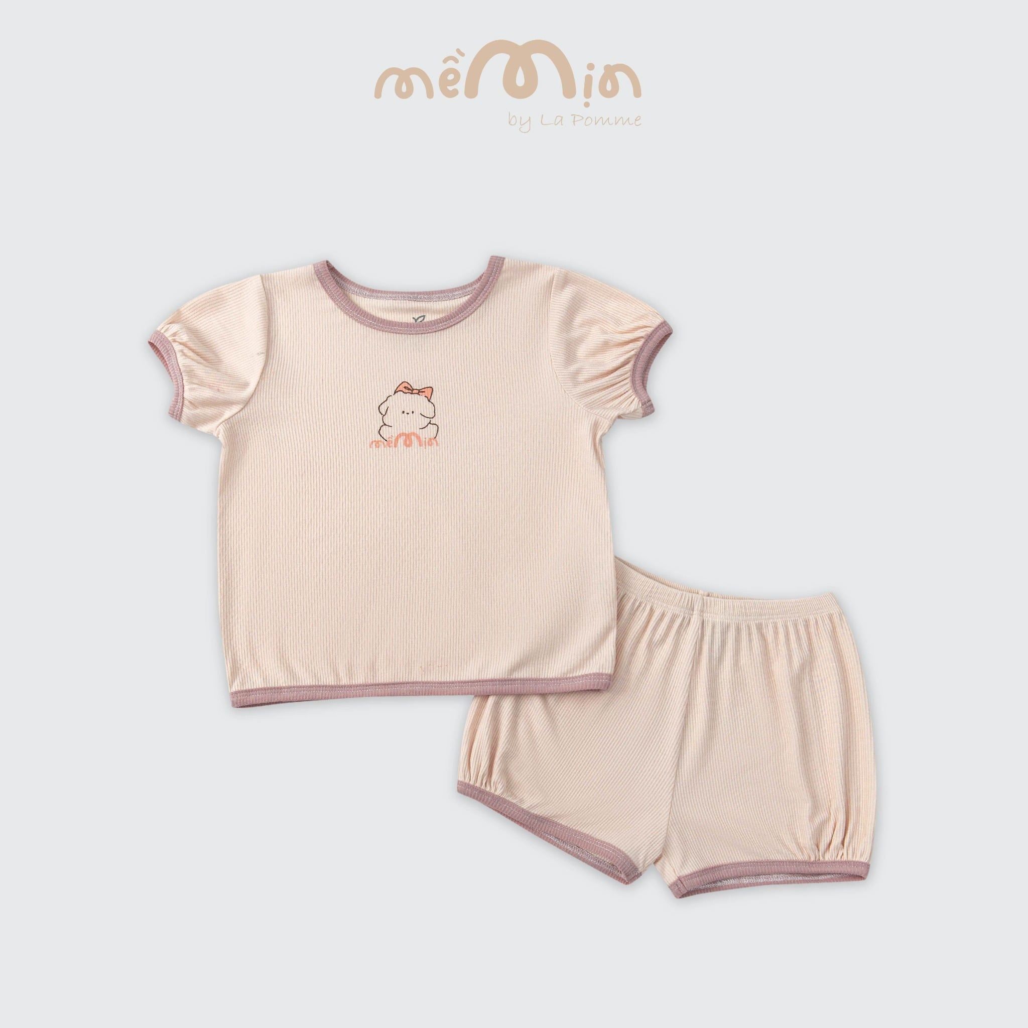 Bộ cộc tay Mềm Mịn by La Pomme kẹo bông ngọt ngào 