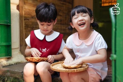  Bộ cộc tay La Pomme khoảnh khắc yêu thương 