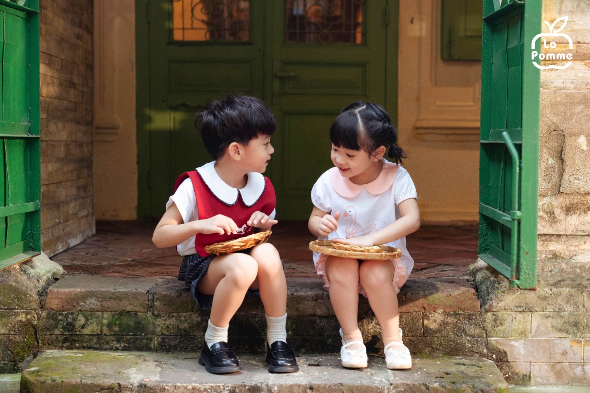  Bộ cộc tay La Pomme khoảnh khắc yêu thương 