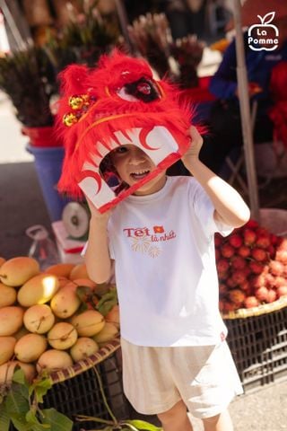  Bộ cộc tay La Pomme mầm non ngày Tết 