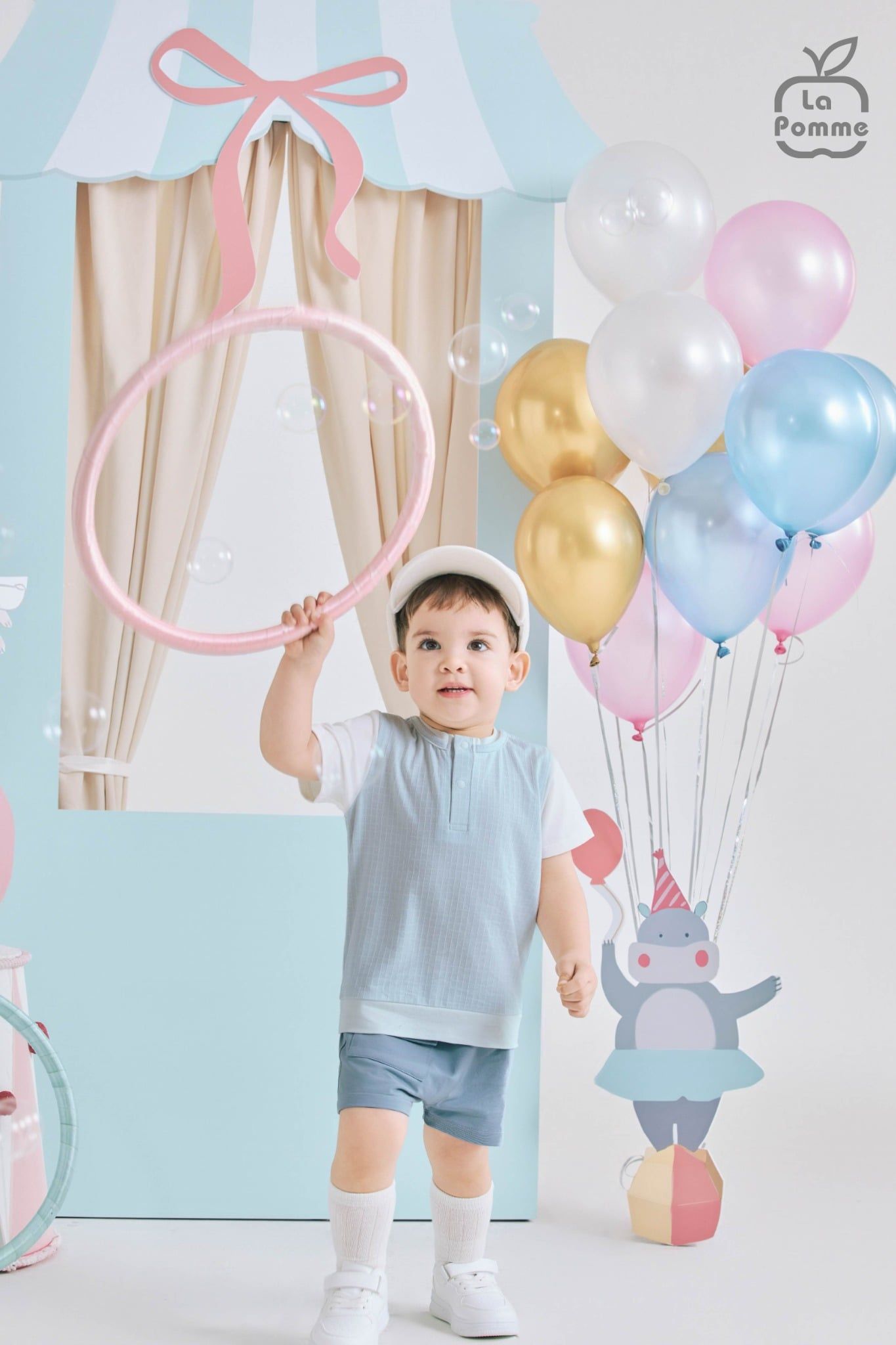  Bộ cộc tay La Pomme phối tay năng động 