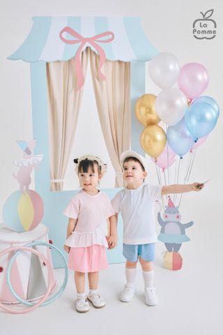  Bộ cộc tay La Pomme phối tay năng động 