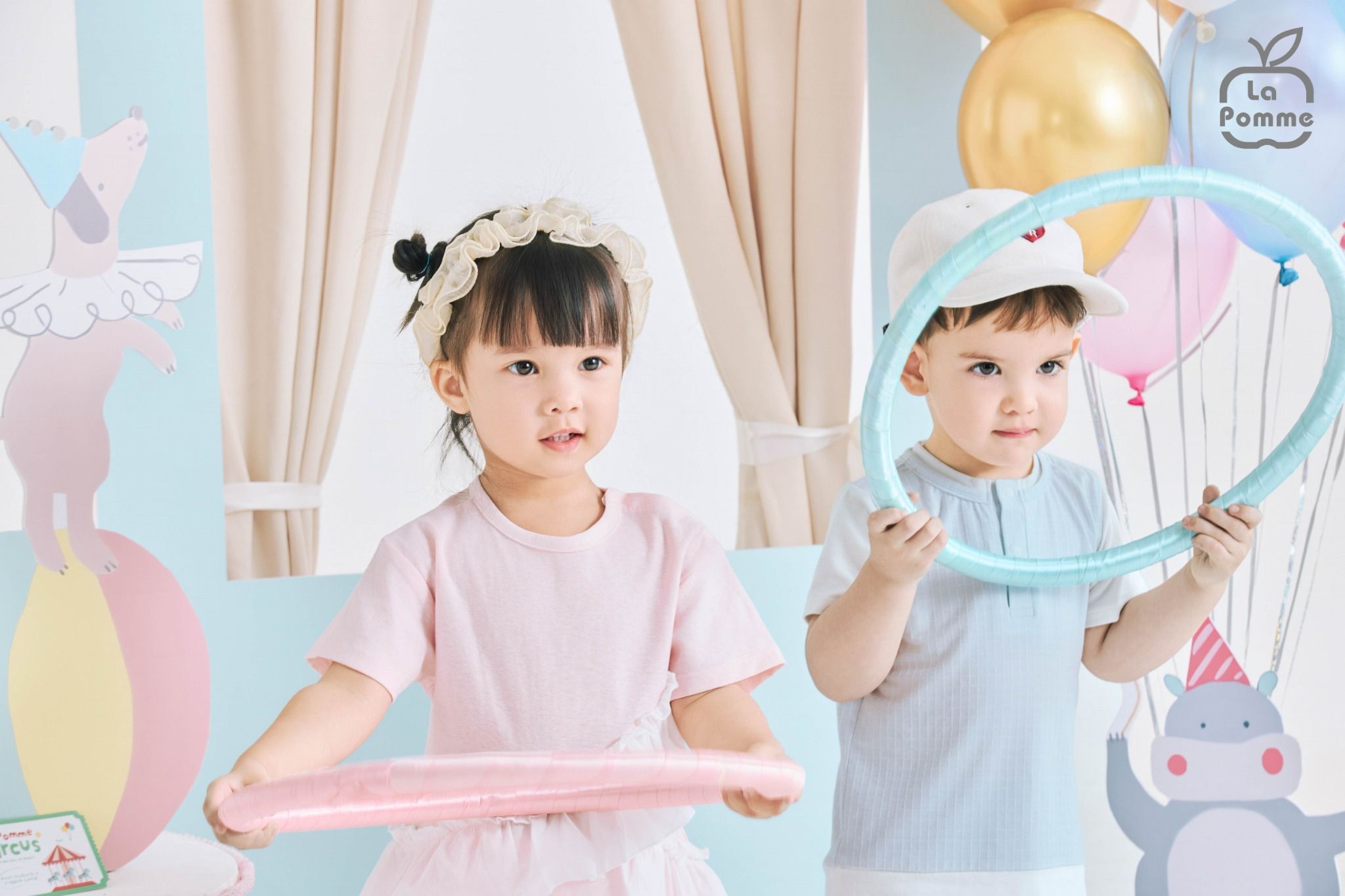  Bộ cộc tay La Pomme phối tay năng động 