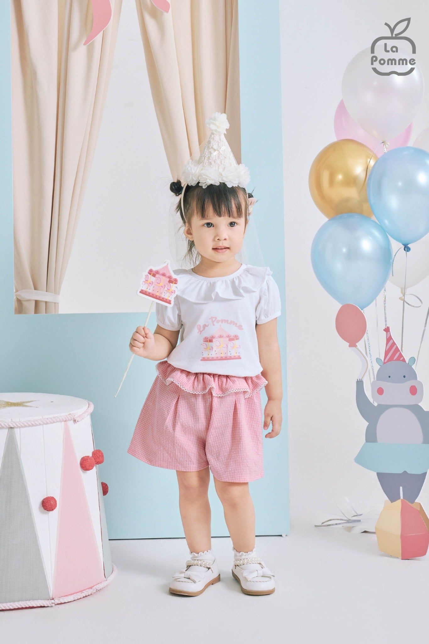  Bộ cộc tay La Pomme cổ bèo vòng quay cổ tích 