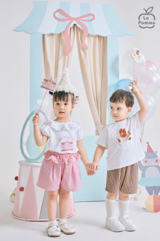  Bộ cộc tay La Pomme cổ bèo vòng quay cổ tích 