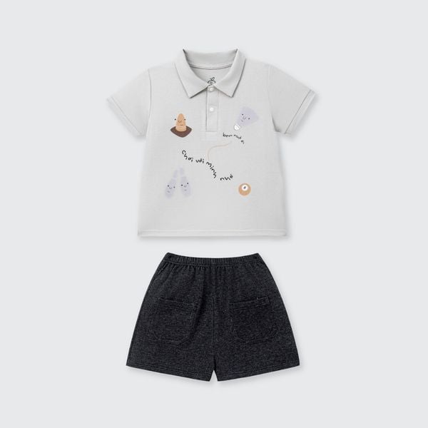  Bộ cộc tay La Pomme cổ polo chơi cùng mình nhé 