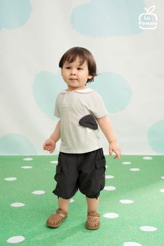  Bộ cộc tay La Pomme họa tiết cá tính nhà nấm siêu ngầu 