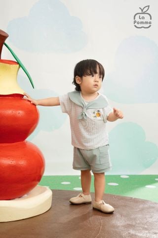  Bộ cộc tay La Pomme hướng đạo sinh năng động 