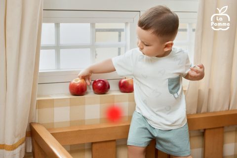  Bộ cộc tay La Pomme ký hiệu dễ thương 