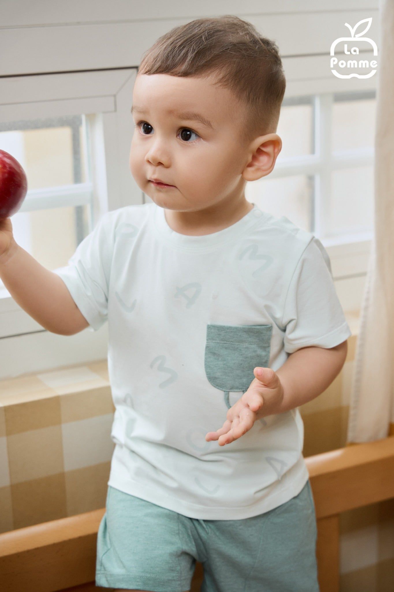  Bộ cộc tay La Pomme ký hiệu dễ thương 