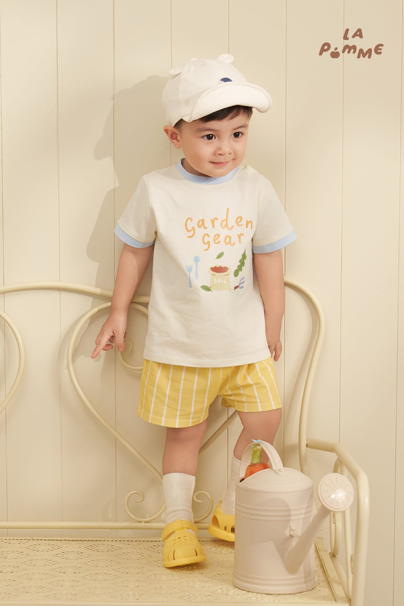  Bộ cộc tay La Pomme vườn hoa quả ngập nắng 