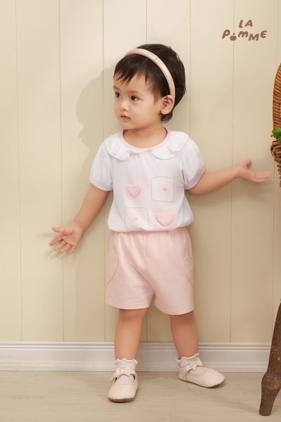  Bộ cộc tay La Pomme tình yêu nho nhỏ 